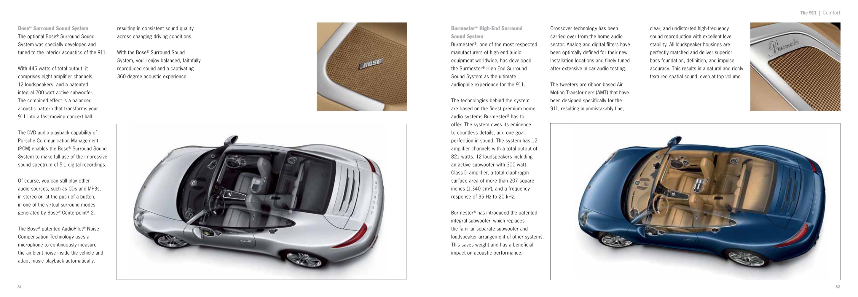 2013 Porsche 911 Brochure Page 26